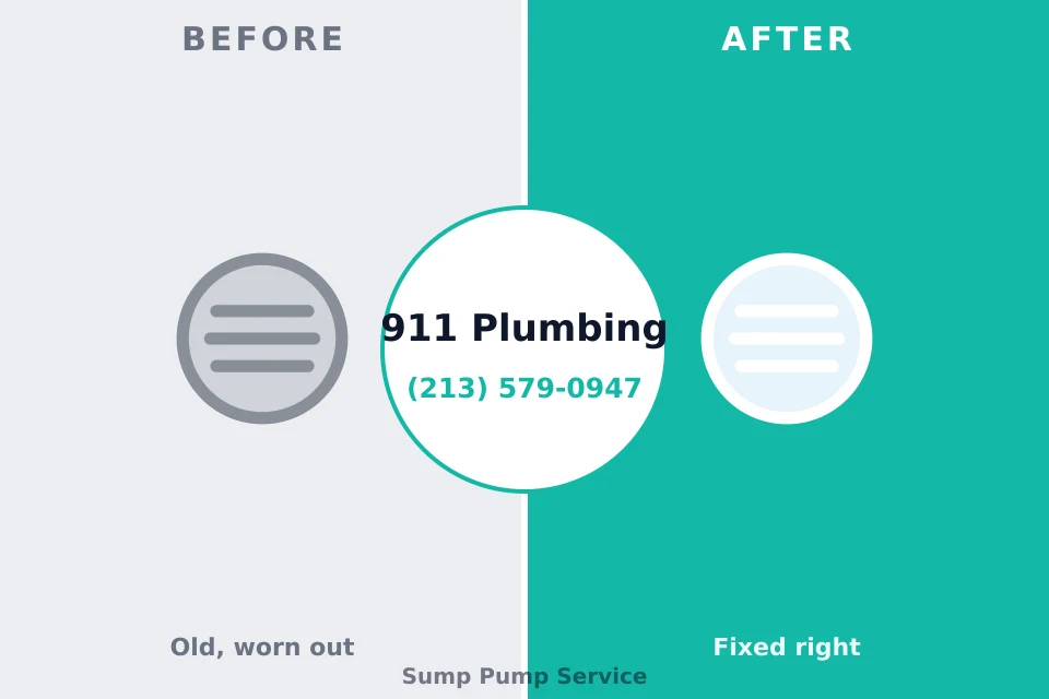 Before and after: plumbing repair Nowthen, MN